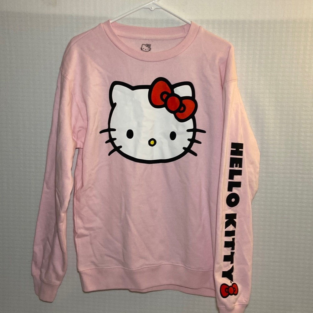⚓️Hello kitty by Sanrio pink sweatshirt women
